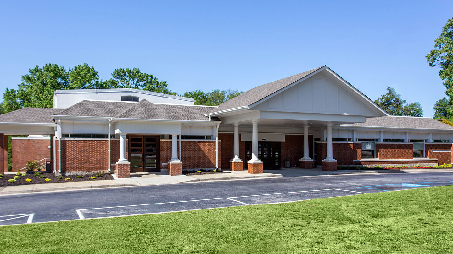 Front exterior at Dunbar Funeral Home - Devine Street Chapel